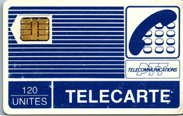 18075 - Frankreich - Telecarte , PTT Telecommunications - Gestreift (Pyjama)
