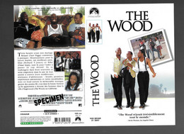"THE WOOD" -Jaquette Originale SPECIMEN Vhs Secam PARAMOUNT -un Film De Rick FAMUYIWA - Commedia