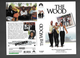 "THE WOOD" -Jaquette Originale SPECIMEN Vhs Secam PARAMOUNT -un Film De Rick FAMUYIWA - Comedy