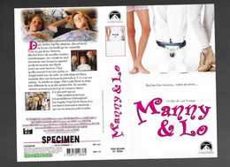 "MANNY & LO" -Jaquette Originale SPECIMEN Vhs Secam PARAMOUNT -un Film De LISA KRUEGER - Acción, Aventura