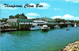 Massachusetts Cape Cod Wychemere Harbor Thompson Brothers Clam Bar - Cape Cod