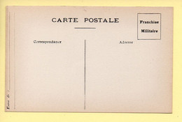 CARTE POSTALE FRANCHISE MILITAIRE. (voir Scan Recto/verso) - Cartes De Franchise Militaire