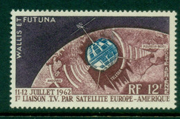 Wallis & Futuna 1962 Telstar Satellite MUH - Nuevos