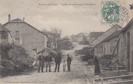 Environs De Langres.  La Rue De La Fontaine à Chauffourt - Langres