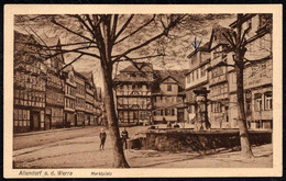 F4009 - TOP Allendorf Bad Sooden - Markt - Verlag Chr. Hartmann - Bad Sooden-Allendorf