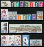 SPM Miquelon Année 1990 ** Complète N° 513/533 PA 69 Neufs MNH Luxe C 37,75 € Jahrgang Ano Completo Complet Year - Full Years