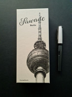 Kartonschachtel „Fernsehturm Berlin – Sawade Pralinen“, 19,5 X 8,5 X 3,5 Cm - Lattine