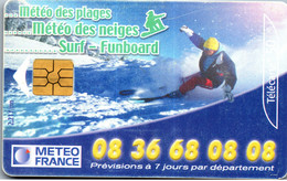 19302 - Frankreich - Meteo Des Plages , Meteo Des Neiges , Surf , Funboard - 2000