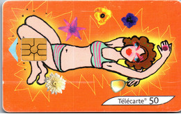 19306 - Frankreich - Le Soleil , Les Vacances , La Plage , Cart 4/4 - 2001