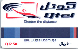 19403 - Qatar - Shorten The Distance , Qtel , Q-Card - Qatar