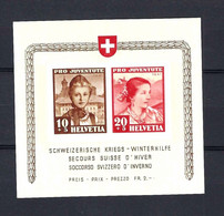 ⭐ Suisse - Bloc - YT N° 6 ** - Neuf Sans Charnière - 1941 ⭐ - Blocks & Sheetlets & Panes