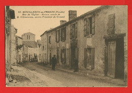 003182 - VENDEE - MOUILLERON EN PAREDS - Rue De L'Eglise - Maison Natale De Clémenceau - Mouilleron En Pareds