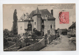 - CPA GENILLÉ (37) - Château De La BOURDILLÈRE 1905 - Edition Bardou - - Genillé