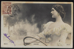 GREECE, Nice Postcard RHYTHMIC GYMNAST Mailed ATHENS 2 MAY 1906 With 1L. "OLYMPIC" GAMES Celebration To PERA(C'ple) - Greece