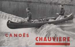 Dépliant Commercial à 3 Volets ( 6 Pages)/ CANOËS CHAUVIERE/ Capro-Canadia/VITRY Sur SEINE/Vers 1930-1945         MAR85 - Sports & Tourism