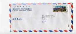 Nice Airmail Cover From MINDECO CORPORATION Taipei To Belgium - See Scan For Stamp (s) - Other & Unclassified