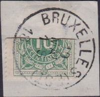 Belgie   .   OBP    .    Taxe 1   .  Halve Zegel   .    O   .       Gestempeld   .   /   .   Oblitéré - Stamps