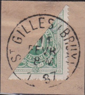 Belgie   .   OBP    .    Taxe 1   .  Halve Zegel   .    O   .       Gestempeld   .   /   .   Oblitéré - Stamps