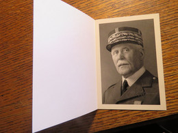 CARTE LETTRE MARECHAL PETAIN - Documents