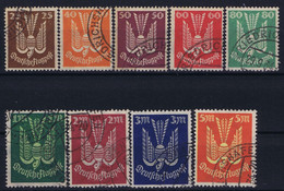 Reich: Mi Nr 210 - 218 Used Obl.  Cancels Fake - Poste Aérienne & Zeppelin