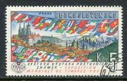 CZECHOSLOVAKIA 1961 PRAGA 1962 Philatelic Exhibition III 5 Kc. Used.  Michel 1314 - Used Stamps