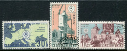 CZECHOSLOVAKIA 1961 Brno Trade Fair Used.  Michel 1283-85 - Usados