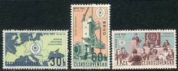 CZECHOSLOVAKIA 1961 Brno Trade Fair MNH / **.  Michel 1283-85 - Ungebraucht