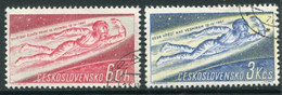 CZECHOSLOVAKIA 1961 Launch Of Manned Space Flight Used.  Michel 1263-64 - Gebruikt