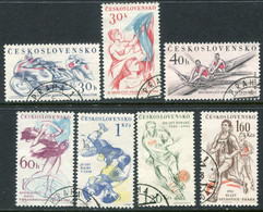 CZECHOSLOVAKIA 1961 Sport Used.  Michel 1244-50 - Usados