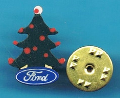 1 PIN'S //   ** LOGO / FORD / SAPIN DE NOËL ** - Ford