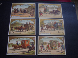 Original Old Cards Chromos Liebig S 430 Véhicules Antiques - Liebig