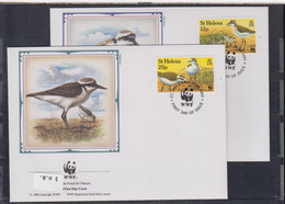 WWF Issue Michel Cat.No. St.Helena 597/600 FDC Birds - FDC