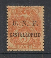 CASTELLORIZO - 1920 - N°Yv. 3 - Type Blanc 3c Orange - Neuf * / MH VF - Ungebraucht