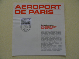 DEPLIANT CONCORDE/PARIS CHARLES DE GAULLE - Concorde