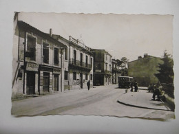 CASTELNEAU LE LEZ Place De La Liberté, Animation Commerces Tabac Droguerie Bus Autocar - CPSM 34 HERAULT - Castelnau Le Lez