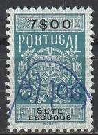 Fiscal/ Revenue, Portugal - Estampilha Fiscal -|- Série De 1940 - 7$00 - Gebruikt