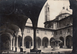ASCOLI PICENO  /  Chiostro Del Convento Si San Francesco  _ Viaggiata - Ascoli Piceno