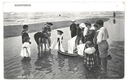 CPA-Carte Postale Belgique-Westende- Un Voilier 1908   VM40070 - Westende