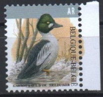 Belgium 2020. Definitive Issue. Fauna. Birds. Common Goldeneye. MNH - Unused Stamps