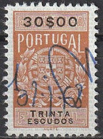 Fiscal/ Revenue, Portugal - Estampilha Fiscal -|- Série De 1940 - 30$00 - Gebraucht