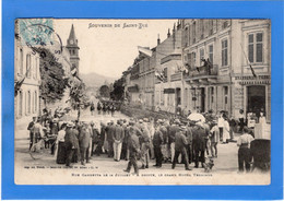 88 VOSGES - SAINT DIE Rue Gambetta Le 14 Juillet, Grand Hôtel Terminus - Saint Die