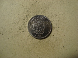 MONNAIE SEYCHELLES 25 CENTS 2003 - Seychelles