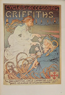 Affiche Double 40x27 Cm - Publicité Cycles & Accessoires Griffith's (Illustration Thiriet) La Chaîne Simpson - Manifesti