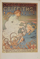 Affiche Double 40x27 Cm - Publicité Cycles & Accessoires Griffith's (Illustration Thiriet) La Chaîne Simpson - Posters