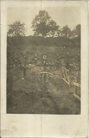 CPA Photo De La Tombe Du Cannonier COTILLON Gustave. - Cimiteri Militari