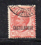Y1899 - CASTELROSSO 1922, Sassone Il 10 Cent N. 2 Usato - Castelrosso