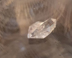 Quartz Cristal De Roche "Diamant De Herkimer" Etat De New-York - 1,0gr - Minéraux