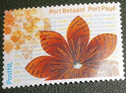 Nederland - NVPH - Xxxx - Xxxx - Gebruikt - Used - Port Betaald - PostNL - Bloem - Oranje - Usati