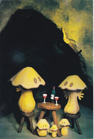 Carte Postale  Neuve Dessin Martine Besombes - Champignons