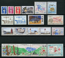 SPM Miquelon Année 1992 ** Complète N° 555/571 PA 71 Neufs MNH Luxe C 42,70 € Jahrgang Ano Completo Complet Year - Annate Complete